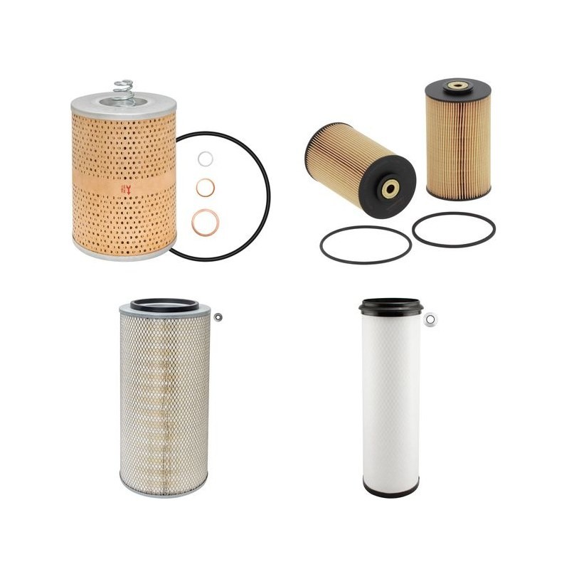 CLAAS MEGA II 218 Filter Service Kit Air Oil Fuel Filters w/MERCEDES OM 441A Eng.