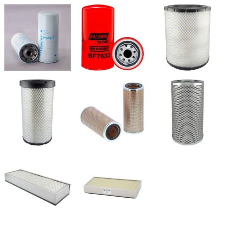 Filter kit suitable for CAT D250 EII with CAT 13Z39400- Engine Serial No 4PS1-
