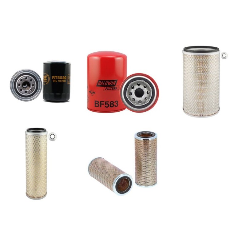 Filter kit suitable for CAT D3 with CAT Engine Serial No 79U1-