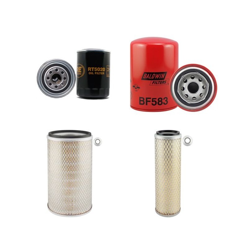 Filter kit suitable for CAT D3 with CAT Engine Serial No 79U1- Air Oil Fuel Filters
