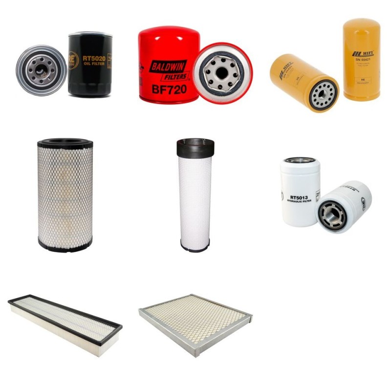 CAT D 3 G Filter Service Kit w/CAT  Eng. SN  BYR1-JMH1-