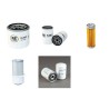 CORMICK MAC G 25 Filter Service Kit with Kubota D 722 Eng