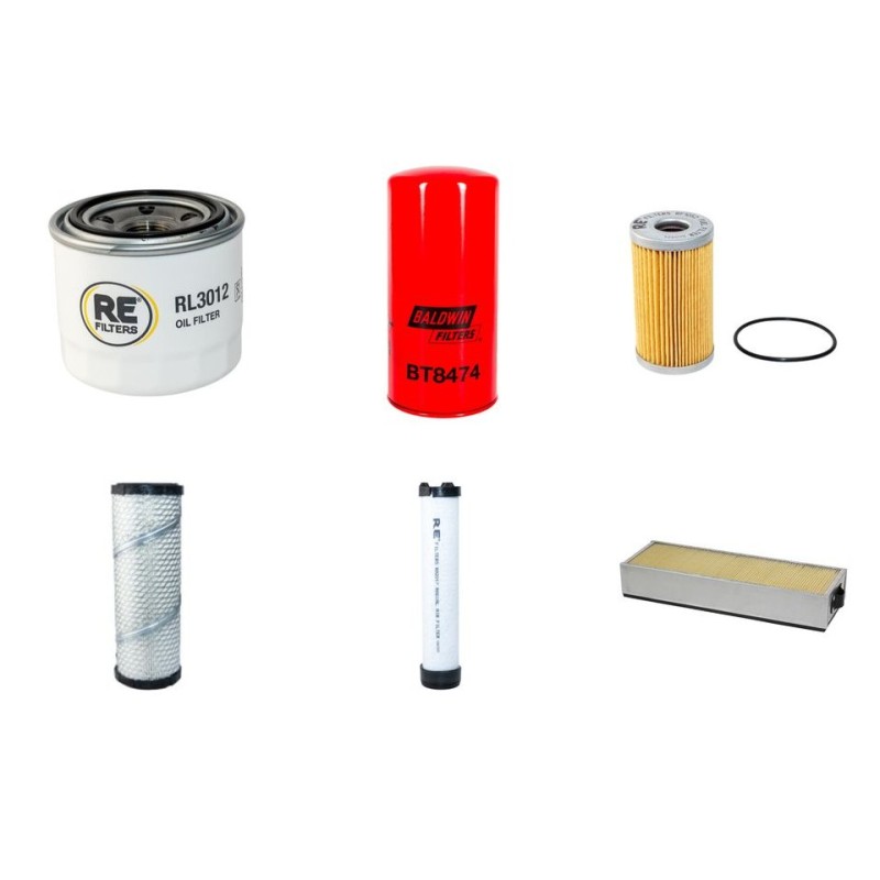 CORMICK MAC GX 45 (H) Filter Service Kit w/Yanmar 4 ZYL Eng.