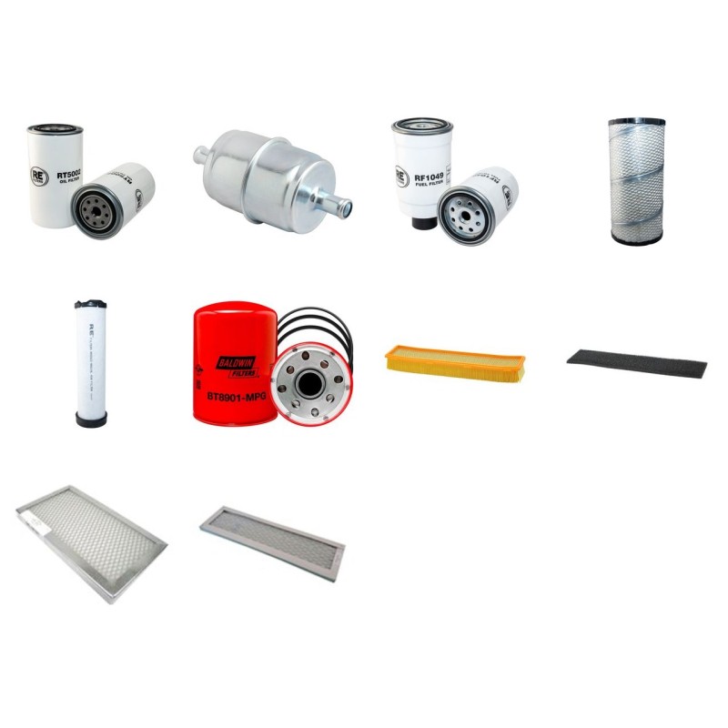 CORMICK MAC MC 80 Filter Service Kit w/Perkins 1004-40T TIER 1 Eng.   YR  3.01-