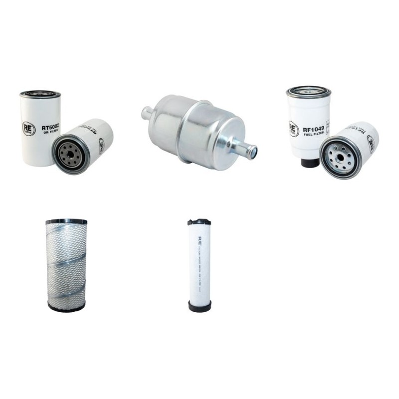 CORMICK MAC MC 90 Filter Service Kit Air Oil Fuel Filters w/Perkins 1004-40TW TIER 1 Eng.   YR  3.01-
