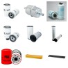 CORMICK MAC MTX 135 Filter Service Kit with Mc Cormick B-Power 6 Zyl Eng 1003-