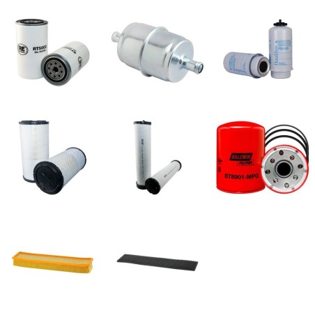 CORMICK MAC MTX 140 Filter Service Kit with Perkins 1006-60T Eng 901-