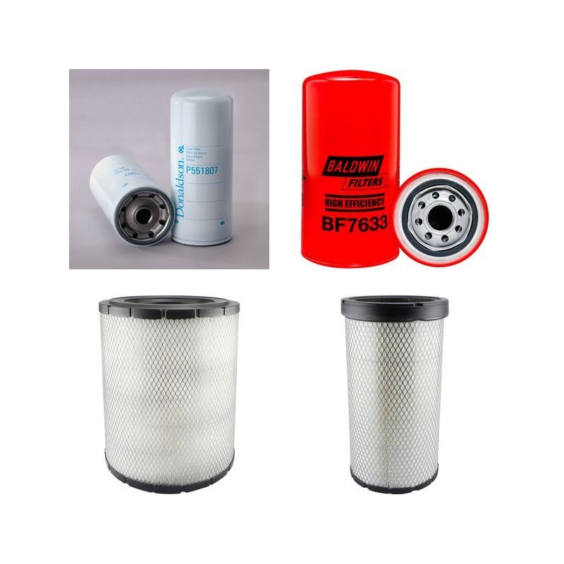 Filter kit suitable for CAT D300E with CAT 13Z33450- Engine Serial No 7FN1- Air Oil Fuel Filters