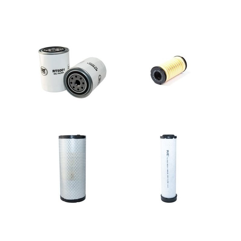 CORMICK MAC V 80 T3 Filter Service Kit Air Oil Fuel Filters w/Perkins 1104D44 Eng.   YR  2008-