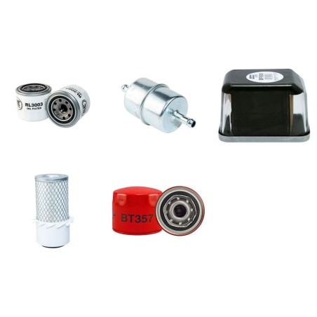 CUSHMAN D 22P Filter Service Kit w/Kubota D 950E Eng.