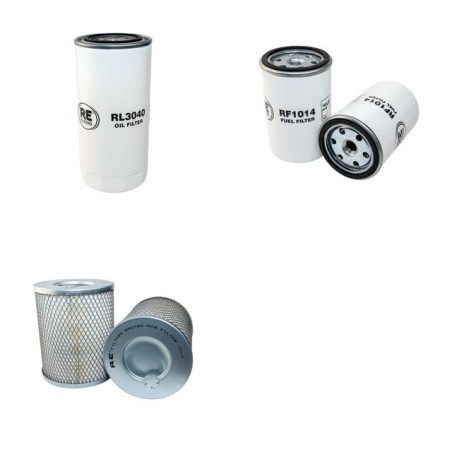 DAMCON 1200 KLR Filter Service Kit Air Oil Fuel Filters w/Deutz F6L Eng.
