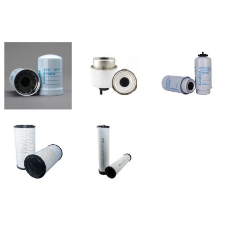 DE CLOET 2 TH I Filter Service Kit Air Oil Fuel Filters w/JOHN DEERE Eng.