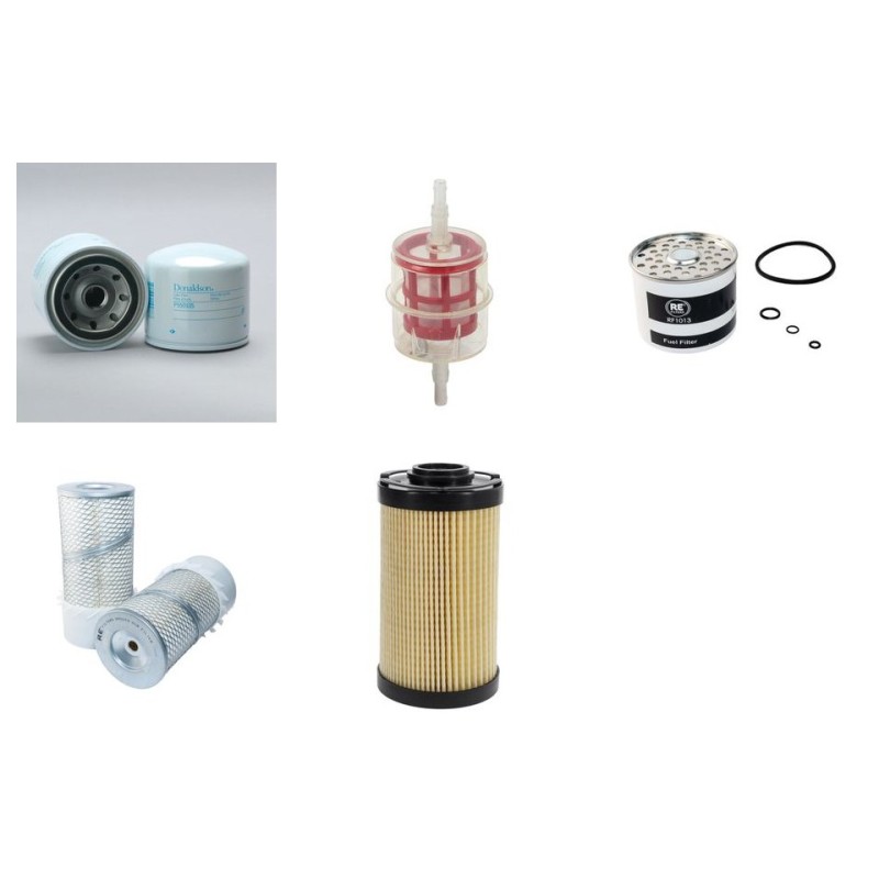 DELETOMBE 42 D Filter Service Kit w/PEUGEOT XUD 9 Eng.
