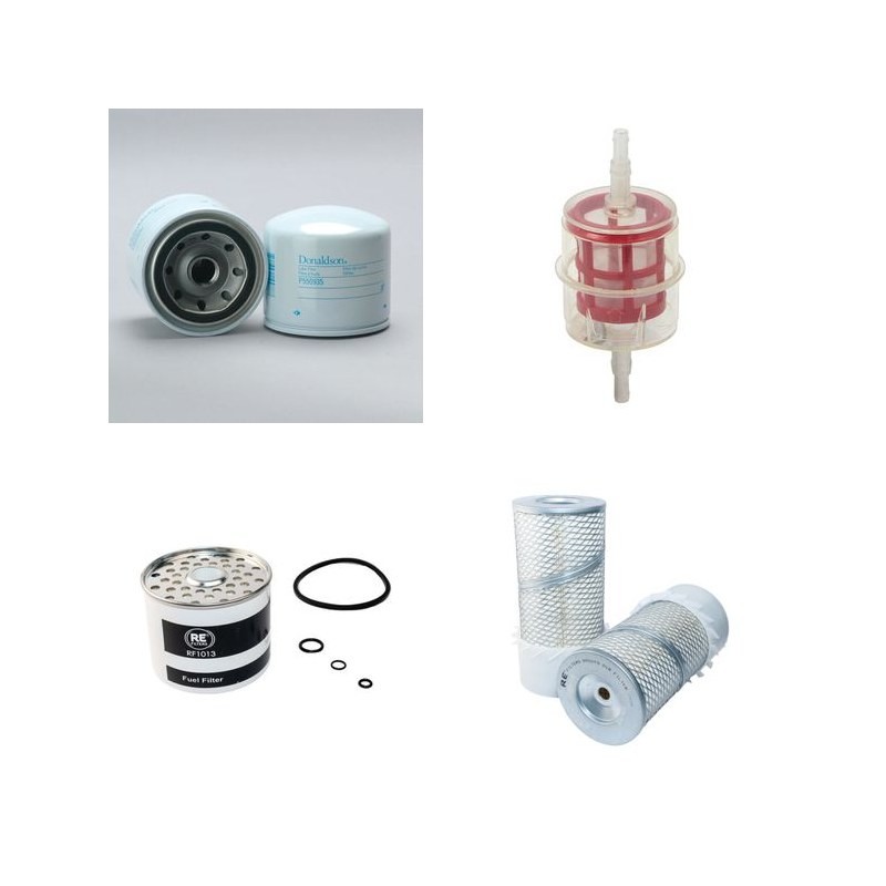 DELETOMBE 42 D Filter Service Kit Air Oil Fuel Filters w/PEUGEOT XUD 9 Eng.