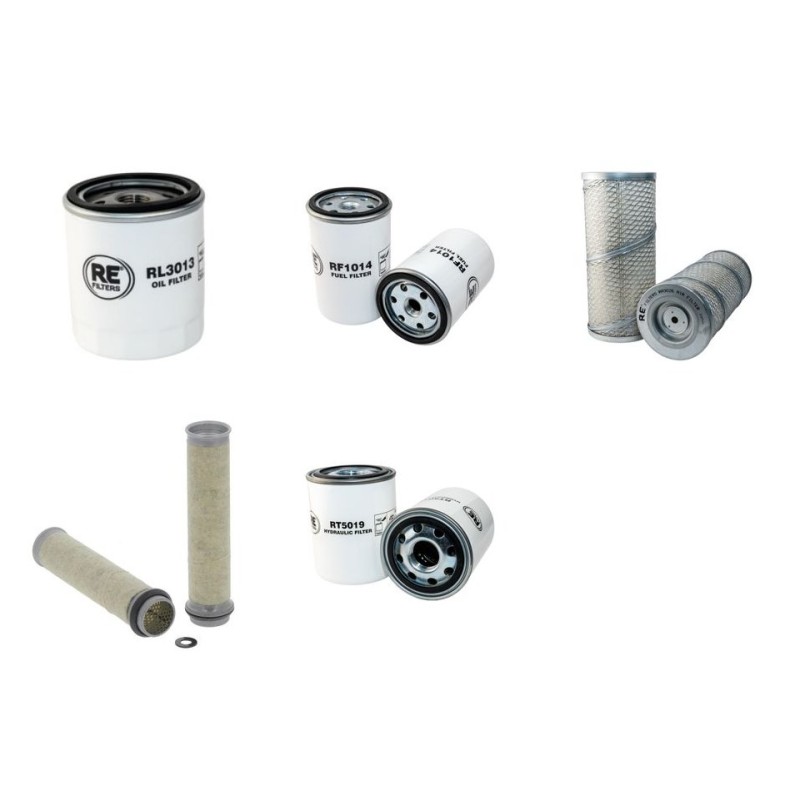 DEPOORTERE RRAHY L Filter Service Kit w/Deutz F4L1011F Eng.