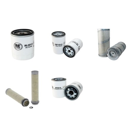 DEPOORTERE RRAHY L Filter Service Kit w/Deutz F4L1011F Eng.