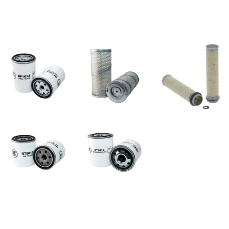 DEPOORTERE RRAHY 89 Filter Service Kit w/Lombardini 11LD626 Eng.