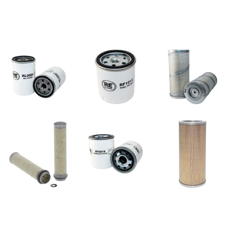 DEPOORTERE RRAHY 95 Filter Service Kit w/Deutz F3L1011 Eng.