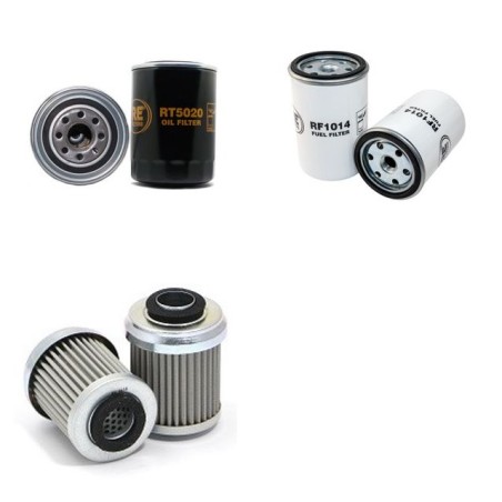 DEROT DEA 80 MS Filter Service Kit w/Deutz F4L913 Eng.