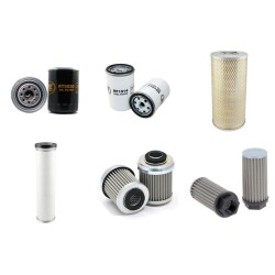 DEROT DTD 80 Filter Service Kit w/Deutz F4L913 Eng.