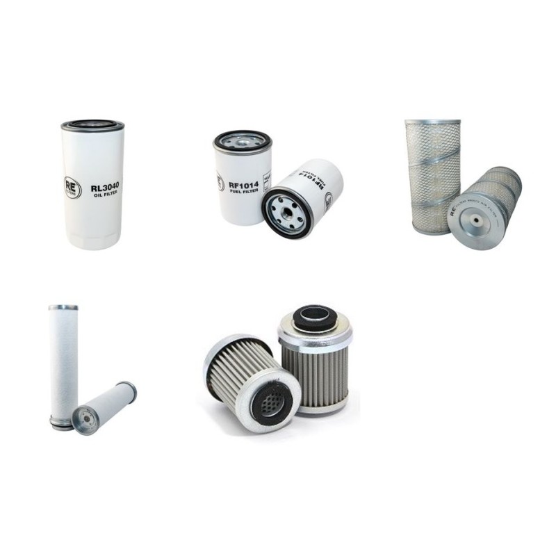 DEROT DTD 110 Filter Service Kit w/Deutz BF4L913 Eng.