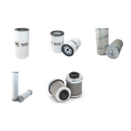 DEROT DTD 110 Filter Service Kit w/Deutz BF4L913 Eng.