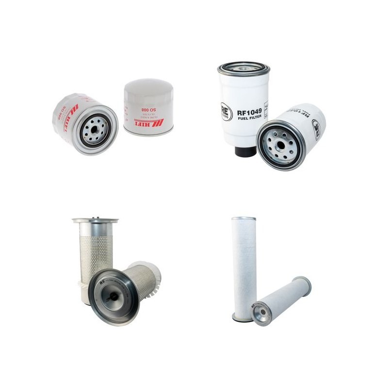 DEUTZ AGROPLUS 87 Filter Service Kit Air Oil Fuel Filters w/1000.4WT Eng.   YR  2005-2009
