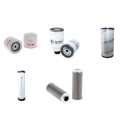 DEUTZ AGROPLUS 410 Filter Service Kit with 10004 Wti2E3 Eng 2009-