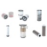 DEUTZ AGROPLUS 410 Ecoline Filter Service Kit w/1000.4 WT TIER III Eng.