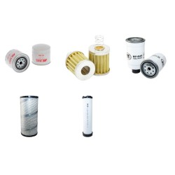 DEUTZ AGROPLUS 410 Profiline Filter Service Kit Air Oil Fuel Filters w/1000.4 WT12E Eng.   YR  2012-