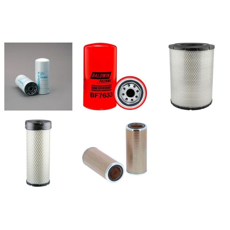 Filter kit suitable for CAT D4D with CAT Engine