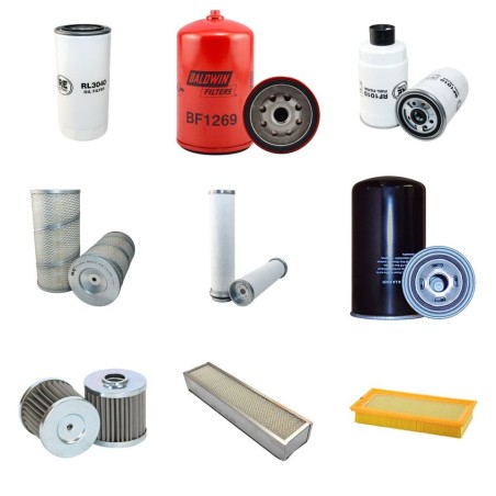 DEUTZ AGROSTAR 6.38 Filter Service Kit w/Deutz F6L913 / BF6L913T Eng.   YR  -1999