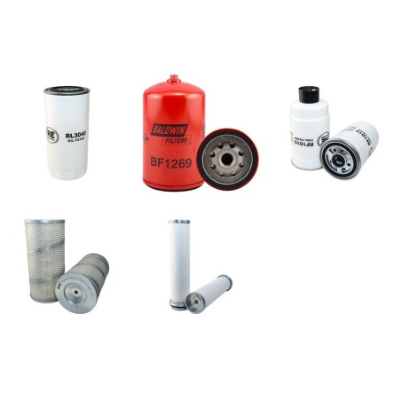 DEUTZ AGROSTAR 6.38 Filter Service Kit Air Oil Fuel Filters w/Deutz F6L913 / BF6L913T Eng.   YR  -1999