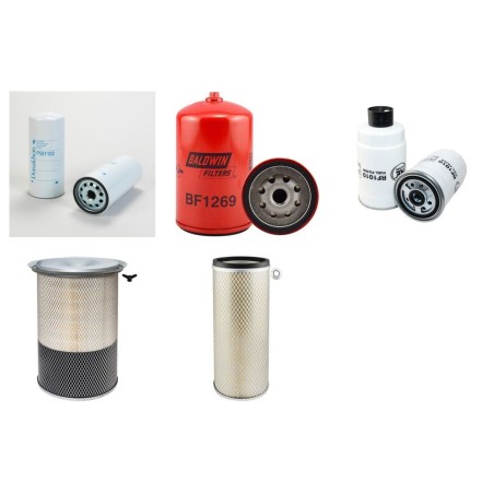 DEUTZ AGROSTAR 6.71 Filter Service Kit Air Oil Fuel Filters w/Deutz BF 6L913T Eng.   YR  1995-