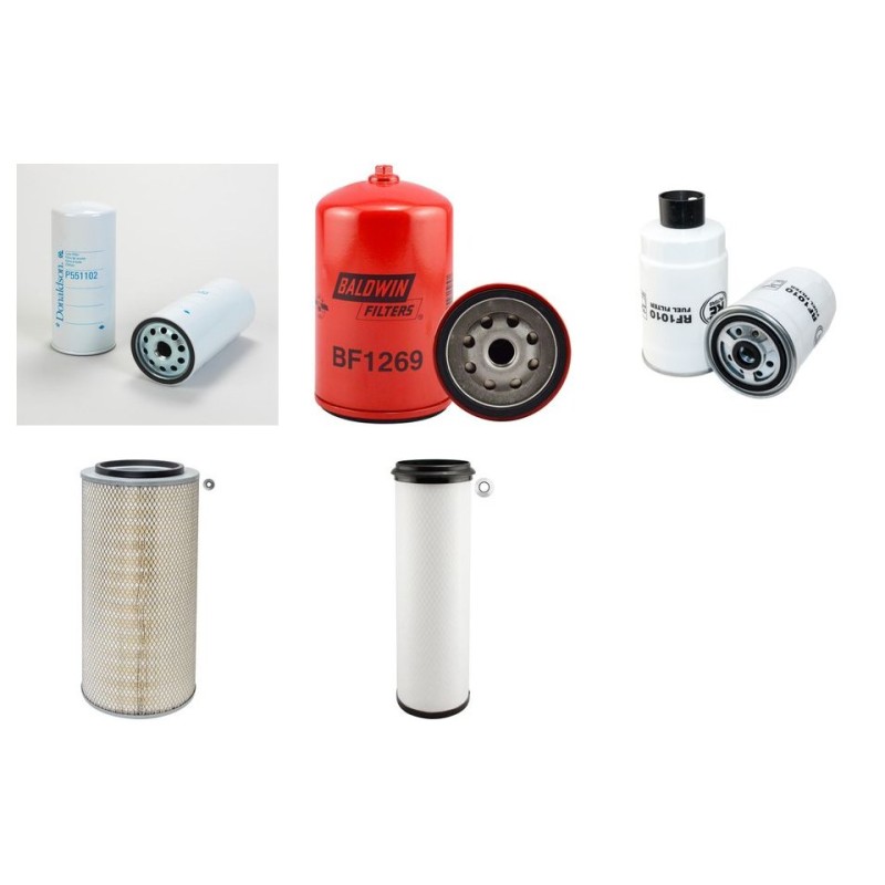 DEUTZ AGROSTAR 8.31 Filter Service Kit Air Oil Fuel Filters w/Deutz BF6L913 Eng.   YR  -1999