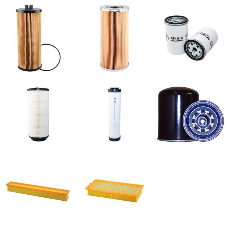 DEUTZ AGROTRON 6.05 Filter Service Kit w/Deutz BF6M1012E Eng.   YR  9.95-