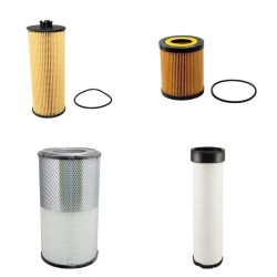 DEUTZ AGROTRON 120 Filter Service Kit Air Oil Fuel Filters w/Deutz BF 6M2012C Eng.   YR  6.05-