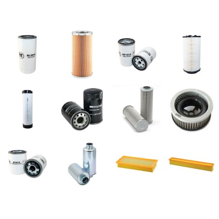DEUTZ AGROTRON 130 Filter Service Kit w/Deutz BF 6M1013EC Eng.   YR  10.03-
