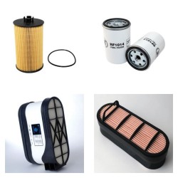 DEUTZ AGROTRON K 90 Filter Service Kit Air Oil Fuel Filters w/Deutz BF4M2012C Eng.   YR  6.05-