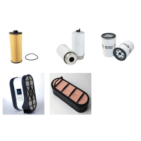 DEUTZ AGROTRON K 610 Filter Service Kit Air Oil Fuel Filters w/Deutz TCD 2012L06 Eng.   YR  2008-