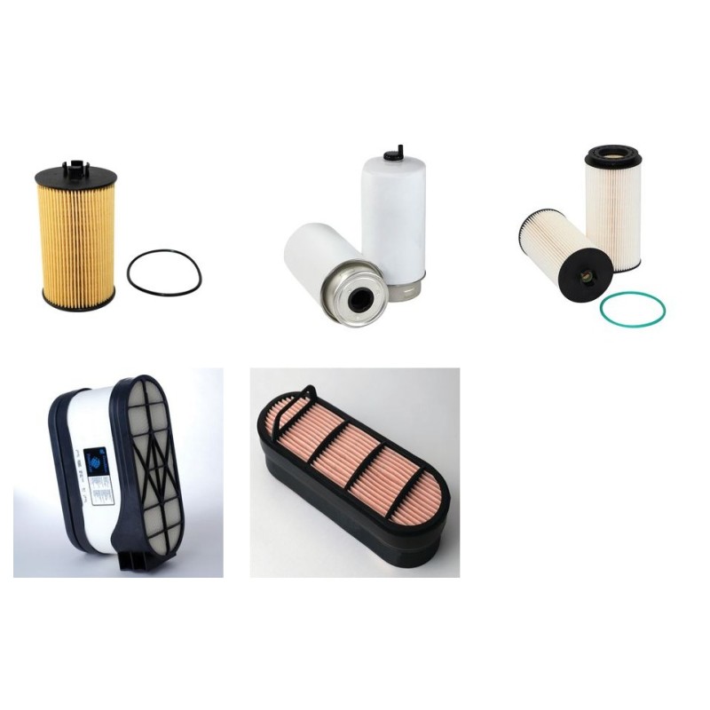 DEUTZ AGROTRON M 420 Filter Service Kit Air Oil Fuel Filters w/Deutz TCD 2012L04 4V Eng.   YR  2010-