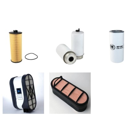 DEUTZ AGROTRON M 625 Filter Service Kit Air Oil Fuel Filters w/Deutz TCD 2012L06 4V Eng.   YR  2008-