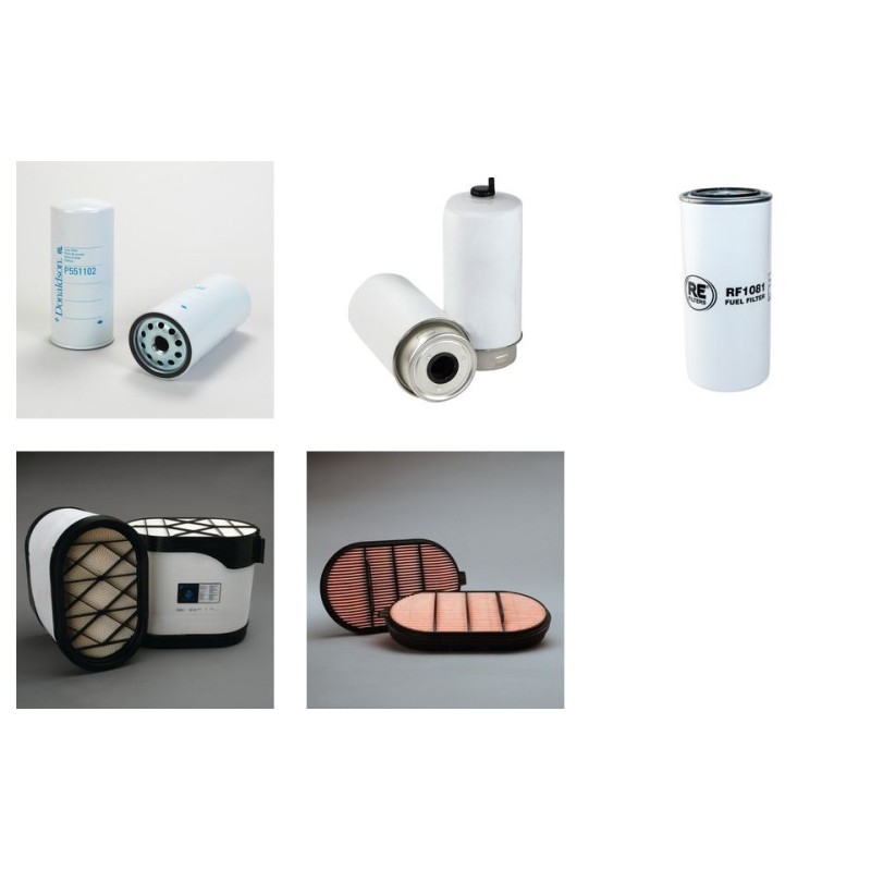 DEUTZ AGROTRON X 710 Filter Service Kit Air Oil Fuel Filters w/Deutz TCD 2013L06 4V Eng.   YR  2008-