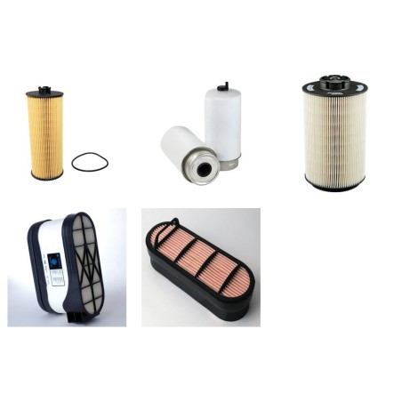 DEUTZ AGROTRON 6160 Filter Service Kit Air Oil Fuel Filters w/Deutz TCD 6.1L06 4V TIER 4I Eng.   YR  2012-