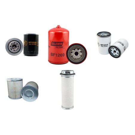 DEUTZ D 7206 Filter Service Kit Air Oil Fuel Filters w/Deutz F4L912 Eng.