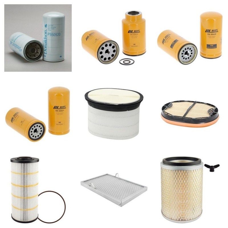 Filter kit suitable for CAT D6NLGP with CAT Engine Serial No DJA1