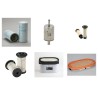 Filter kit suitable for CAT D6NXL with CAT C6.6 Engine Serial No PBA00001-