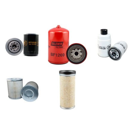 DEUTZ DX 3.50 Filter Service Kit Air Oil Fuel Filters w/Deutz F3L912/913 Eng.