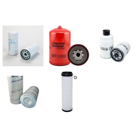 DEUTZ INTRAC 6.60 Filter Service Kit Air Oil Fuel Filters