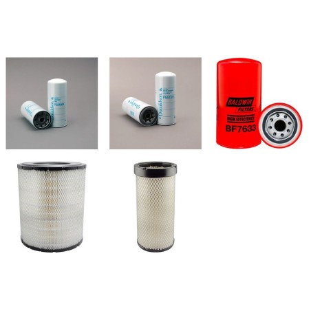CATERPILLAR D 6 R III Filter Service Kit w/Caterpillar THX1/THY1 Eng. Air, Oil, Fuel Filters